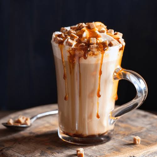 ICE TOFFENUT LATTE