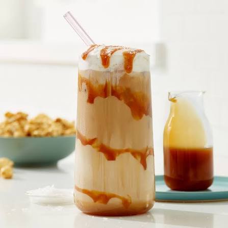 ICE SALTED CARAMEL LATTE