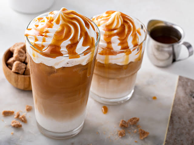 Karamel latte